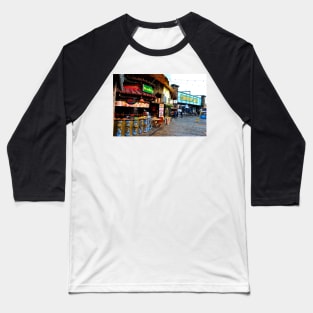 Camden Lock Market London NW1 England Baseball T-Shirt